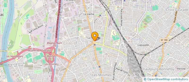 localisation de l'entreprise BARBER SHOP  TOULOUSE
