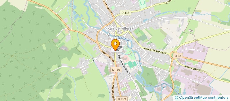 localisation de l'entreprise BARBER SHOP 88  RAMBERVILLERS