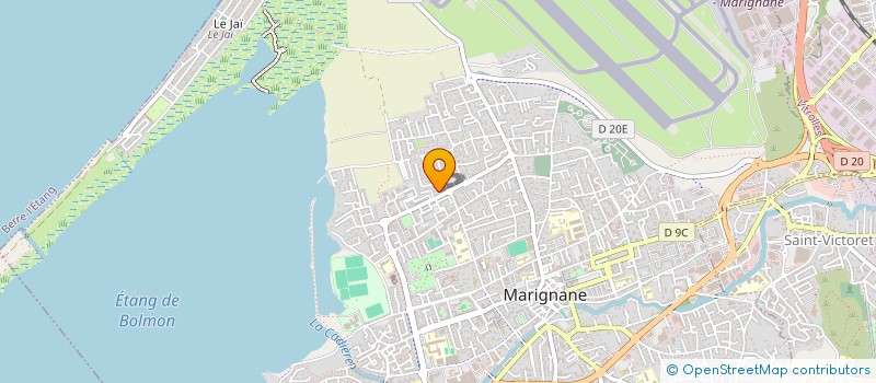 localisation de l'entreprise BARBER SHOP  MARIGNANE