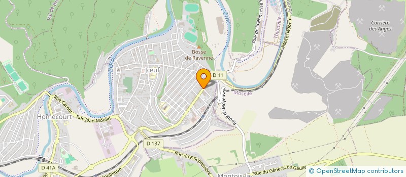 localisation de l'entreprise BARBER SHOP MENANNE  JUF