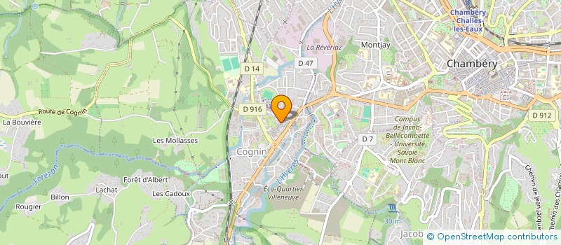 localisation de l'entreprise BARBER SHOP MH  COGNIN