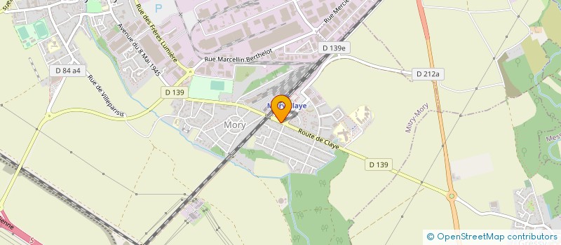 localisation de l'entreprise BARBER STORE 77  ARNOUVILLE