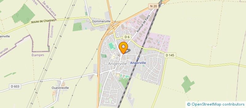 localisation de l'entreprise BARBER STREET  ANGERVILLE