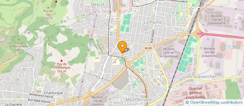 localisation de l'entreprise BARBER STREET BY KARAM  CLERMONT-FERRAND