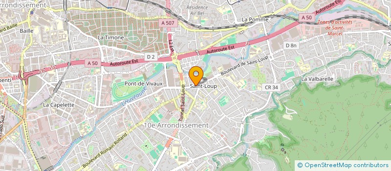 localisation de l'entreprise BARBER STYLE à MARSEILLE