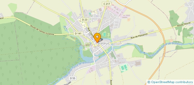 localisation de l'entreprise BARBER TIME  BOURG-ACHARD