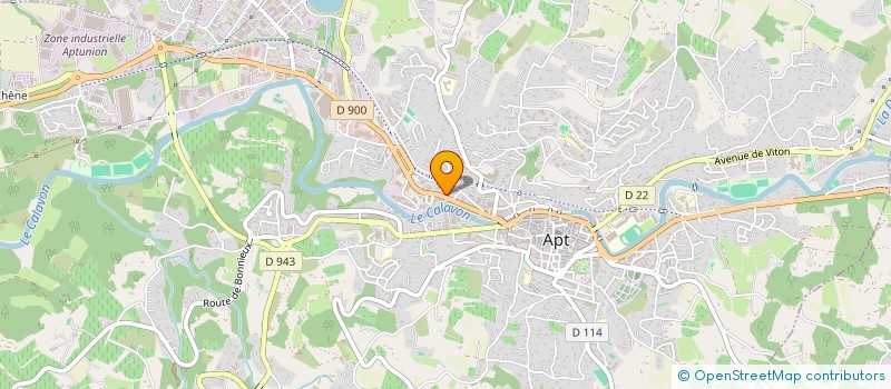 localisation de l'entreprise BARBER VICTOR HUGO  APT