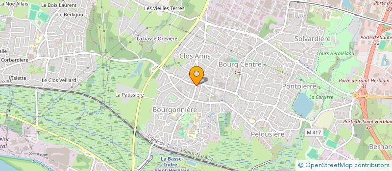 localisation de l'entreprise BARBER X à SAINT-HERBLAIN