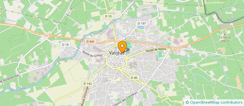 localisation de l'entreprise BARBER'Z à VALREAS