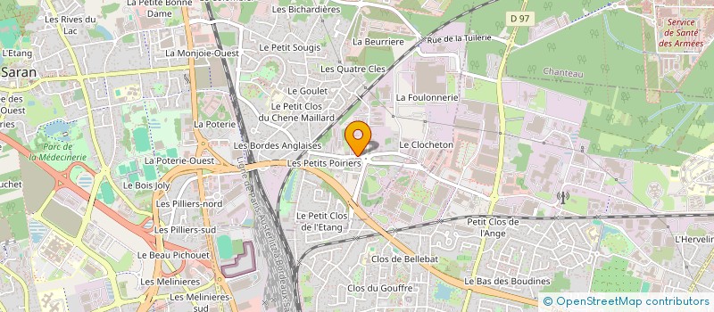 localisation de l'entreprise BARBERBOX SARAN à SARAN