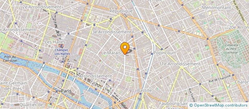 localisation de l'entreprise BARBERINI  PARIS