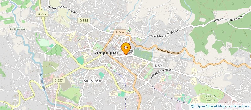 localisation de l'entreprise BARBERLAND  DRAGUIGNAN