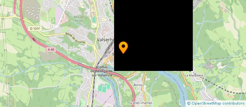 localisation de l'entreprise BARBERSHOP à VALSERHONE