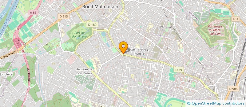 localisation de l'entreprise BARBERSHOP R4 à RUEIL-MALMAISON