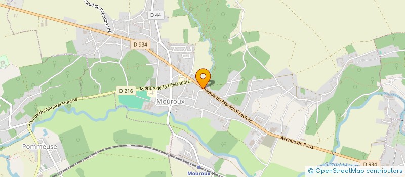 localisation de l'entreprise BARBERWILL à COULOMMIERS