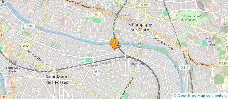 localisation de l'entreprise BARBES à SAINT-MAUR-DES-FOSSES