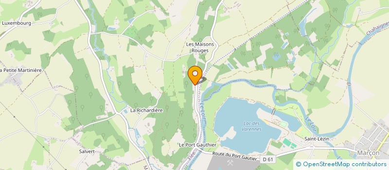 localisation de l'entreprise BARBES A FLEURS  LA ROCHE-POSAY