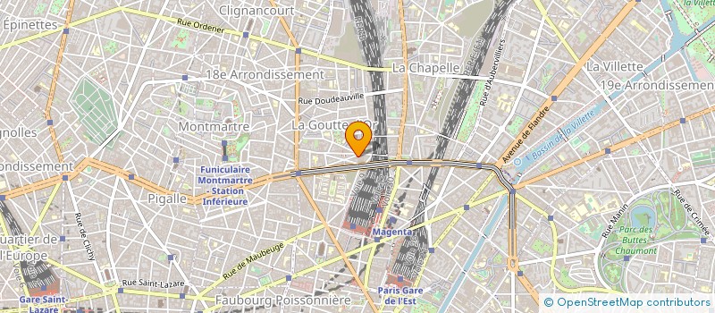 localisation de l'entreprise BARBES SERVICES à PARIS
