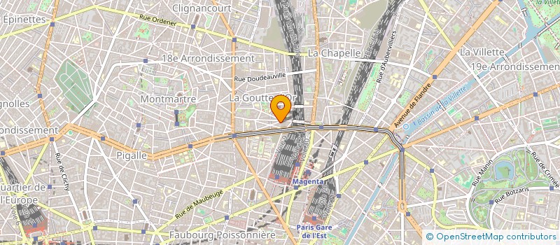 localisation de l'entreprise BARBES TOURS  PARIS