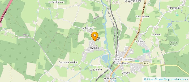 localisation de l'entreprise BARBET MAINTENANCE SYSTEMES  SAINT-ETIENNE-DU-BOIS