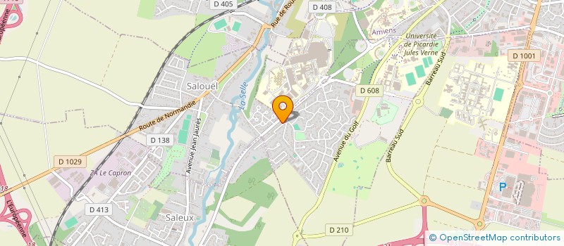 localisation de l'entreprise BARBEUC  SALOUEL