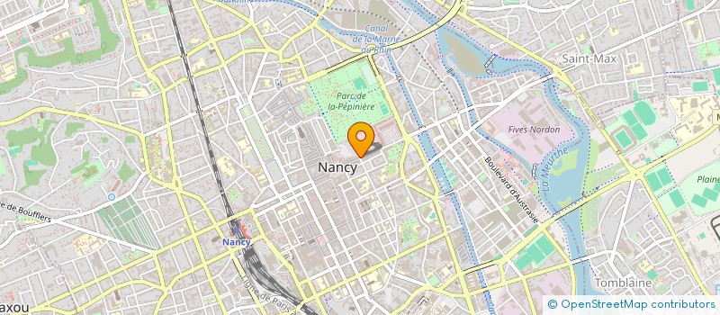 localisation de l'entreprise BARBEY JEAN  NANCY