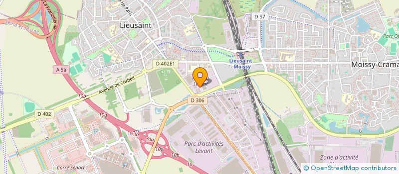 localisation de l'entreprise BARBEY LA VILLE DU BOIS  LIEUSAINT