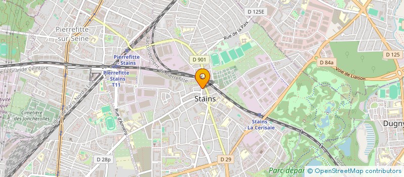 localisation de l'entreprise BARBEZANT MARIETTA DRIQUE ODETTE à STAINS