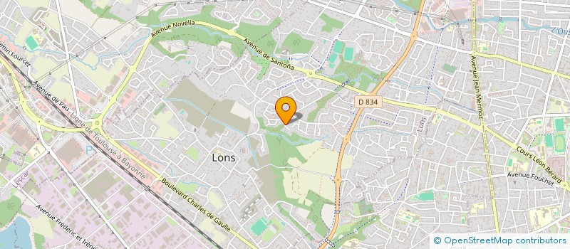 localisation de l'entreprise BARBI à LONS