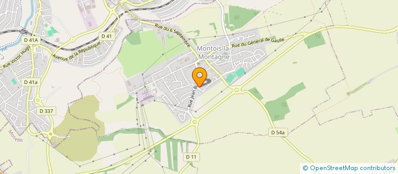 localisation de l'entreprise BARBIAN  MONTOIS-LA-MONTAGNE