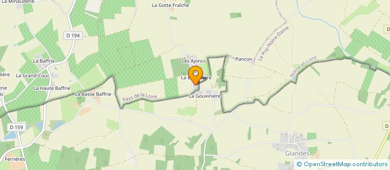 localisation de l'entreprise BARBIER  SAINT-MACAIRE-DU-BOIS