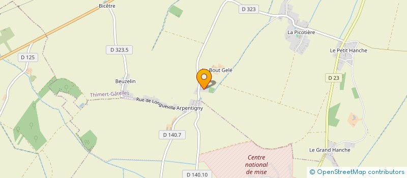 localisation de l'entreprise BARBIER à THIMERT-GATELLES