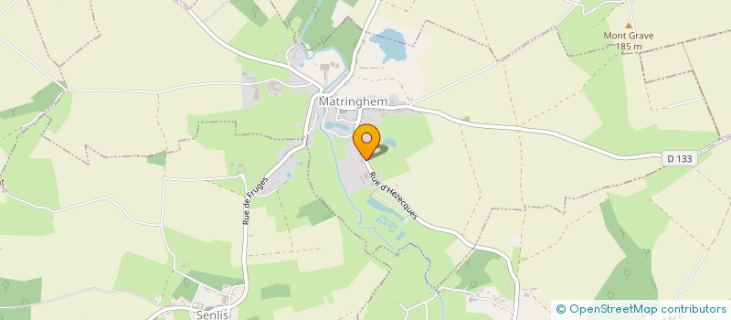 localisation de l'entreprise BARBIER  MATRINGHEM