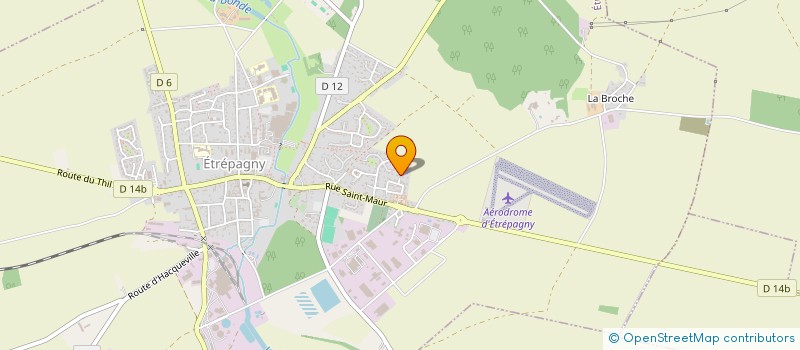 localisation de l'entreprise BARBIER  ETREPAGNY