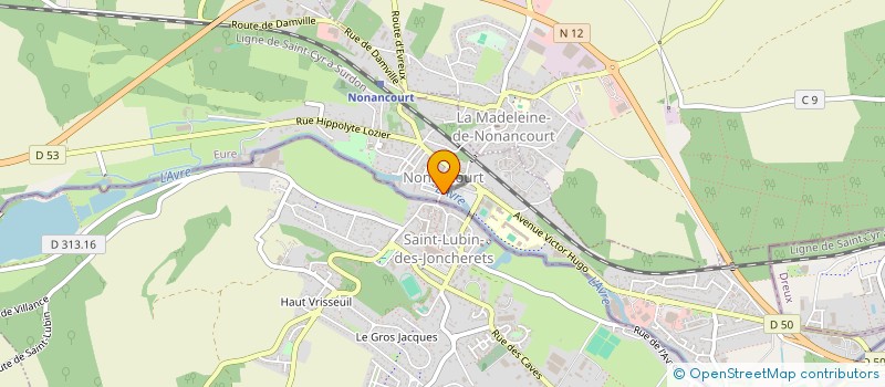 localisation de l'entreprise BARBIER CLEMENCE  NONANCOURT