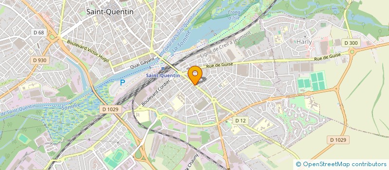 localisation de l'entreprise BARBIER DE SEVILLE à SAINT-QUENTIN