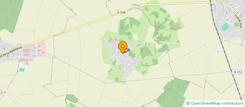 localisation de l'entreprise BARBIER DU MATZ  RESSONS-SUR-MATZ