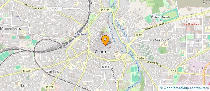 localisation de l'entreprise BARBIER FRERES à CHARTRES