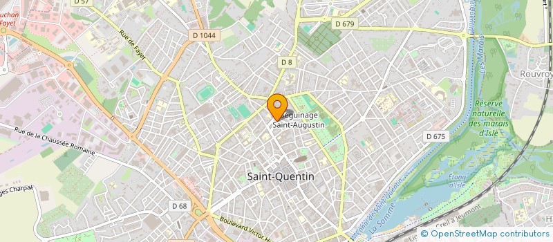 localisation de l'entreprise BARBIER LAFAYETTE à SAINT-QUENTIN