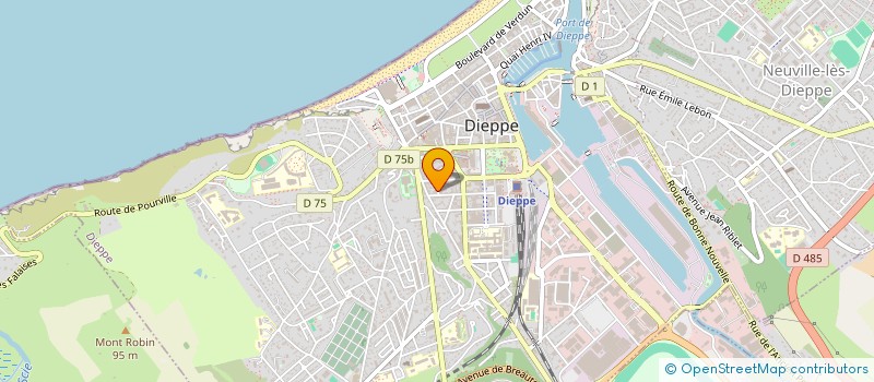 localisation de l'entreprise BARBIER MLD  DIEPPE