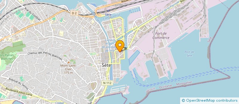 localisation de l'entreprise BARBIER R&M  SETE