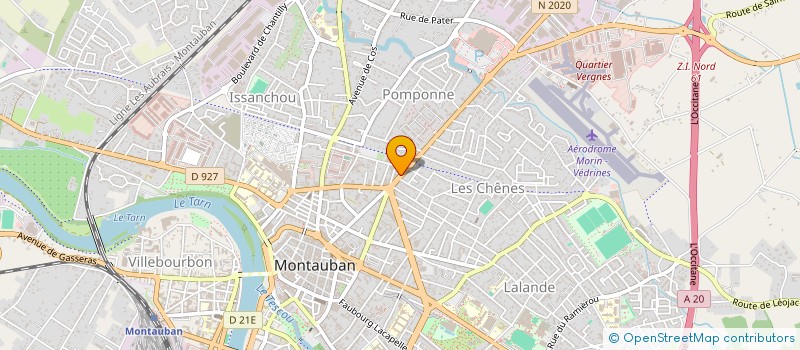 localisation de l'entreprise BARBIER SHOP 82  MONTAUBAN