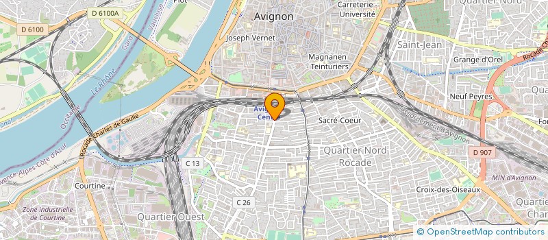 localisation de l'entreprise BARBIER STREET  AVIGNON