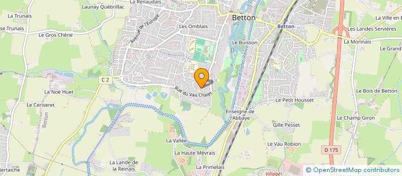 localisation de l'entreprise BARBIER TRANSPORTS  BETTON