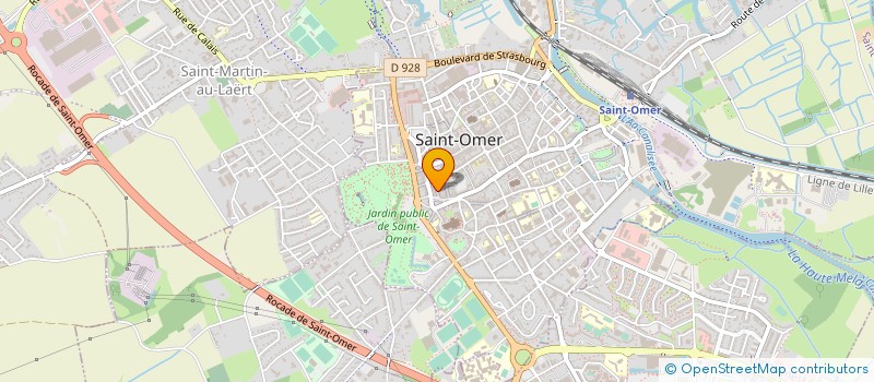 localisation de l'entreprise BARBIER-VANIET à SAINT-OMER