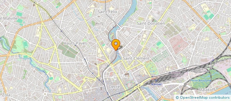 localisation de l'entreprise BARBIER YVES ET SAUNIER PIERRE à NANTES