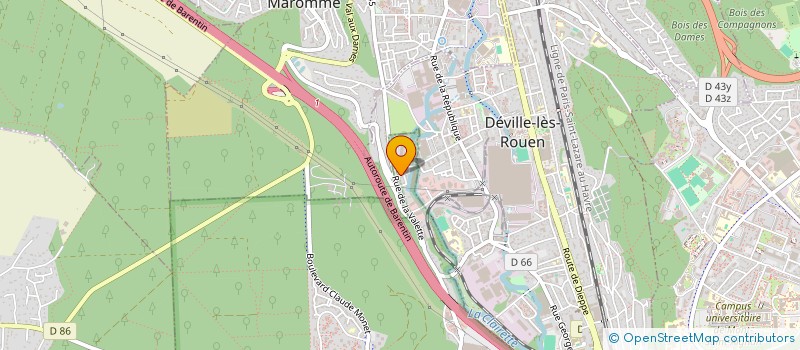 localisation de l'entreprise BARBIERBOUCHARD  CANTELEU