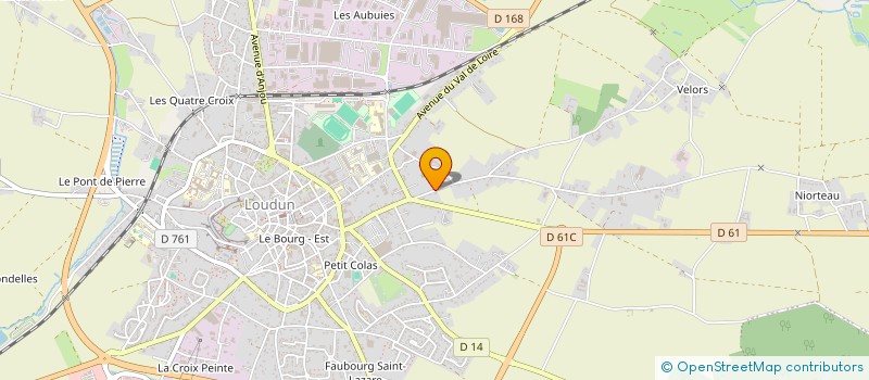 localisation de l'entreprise BARBIEREM  LOUDUN