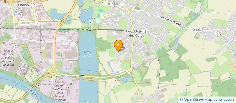 localisation de l'entreprise BARBILLOT  SAINT-MARCEL