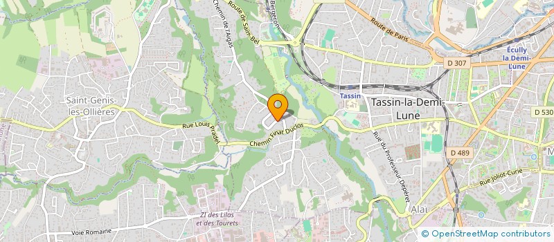 localisation de l'entreprise BARBIMMO  TASSIN-LA-DEMI-LUNE